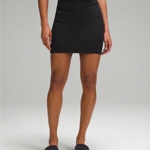 Lululemon Black Stretch Mini Skirt - Sleek Everyday Style